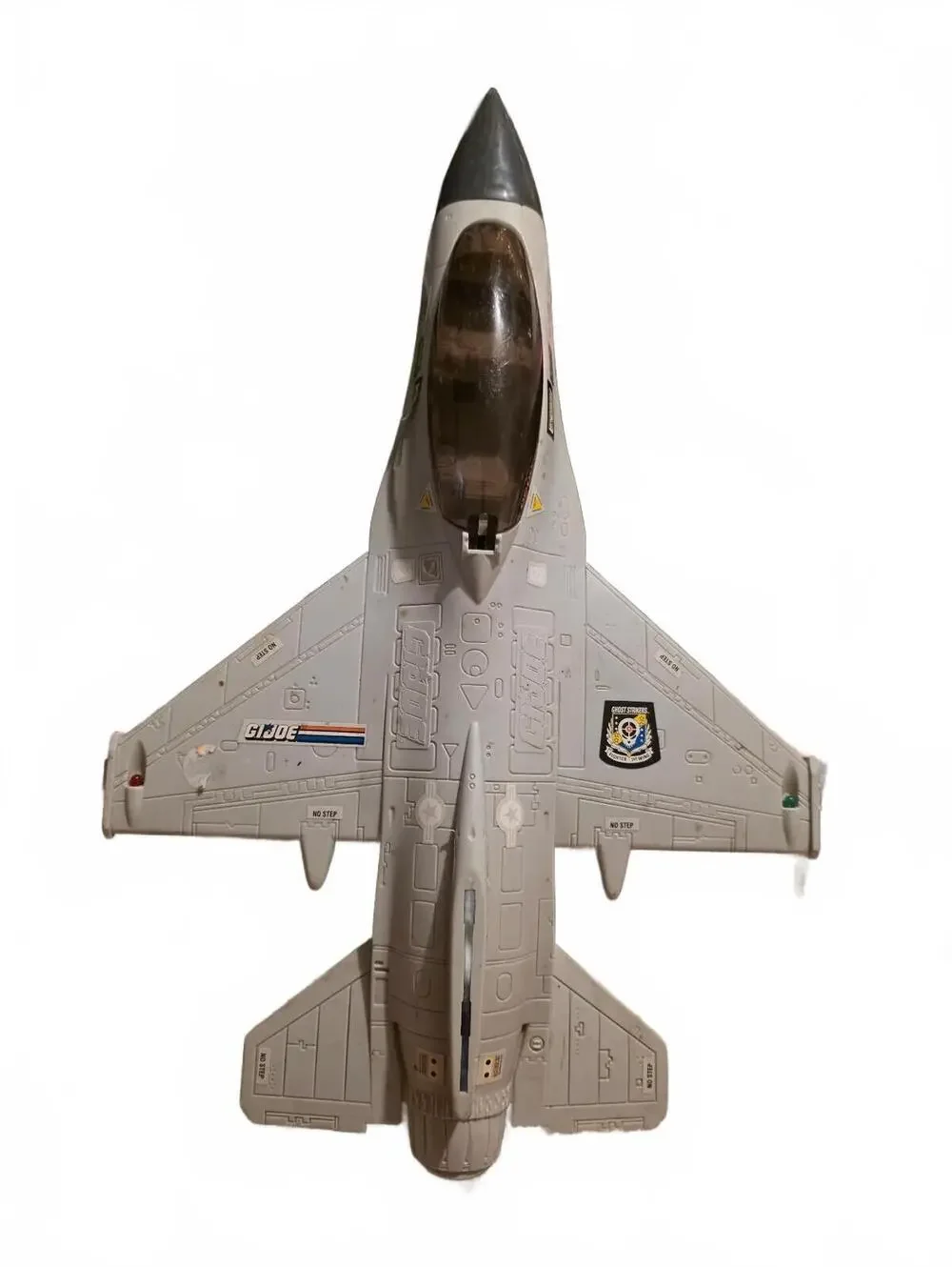 Vintage G.I. Joe Fighter Jet Toy with Landing Gear